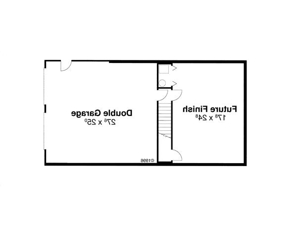 Lower Level image of IRVING-B House Plan